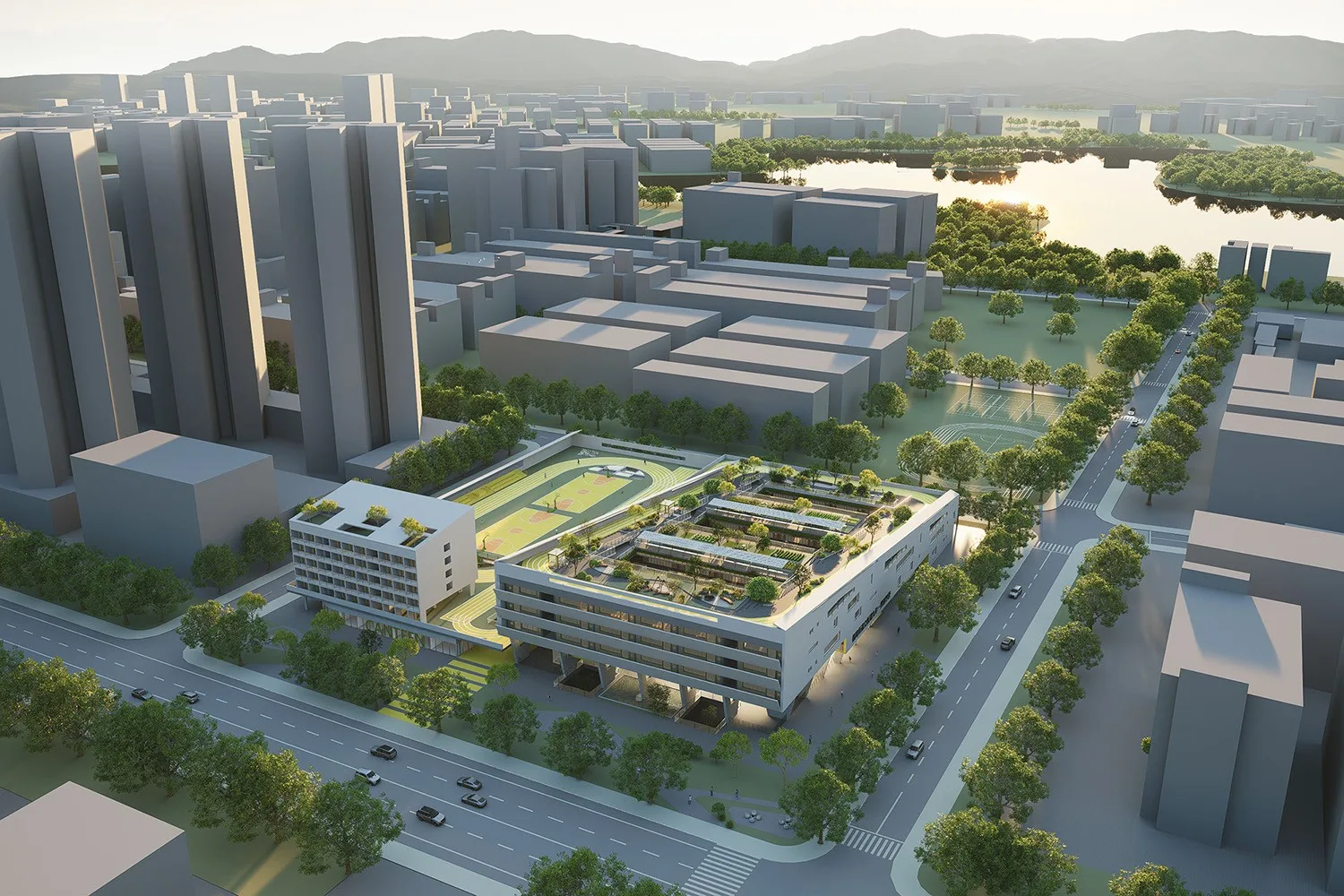 福海街道立新湖九年一贯制学校新建工程